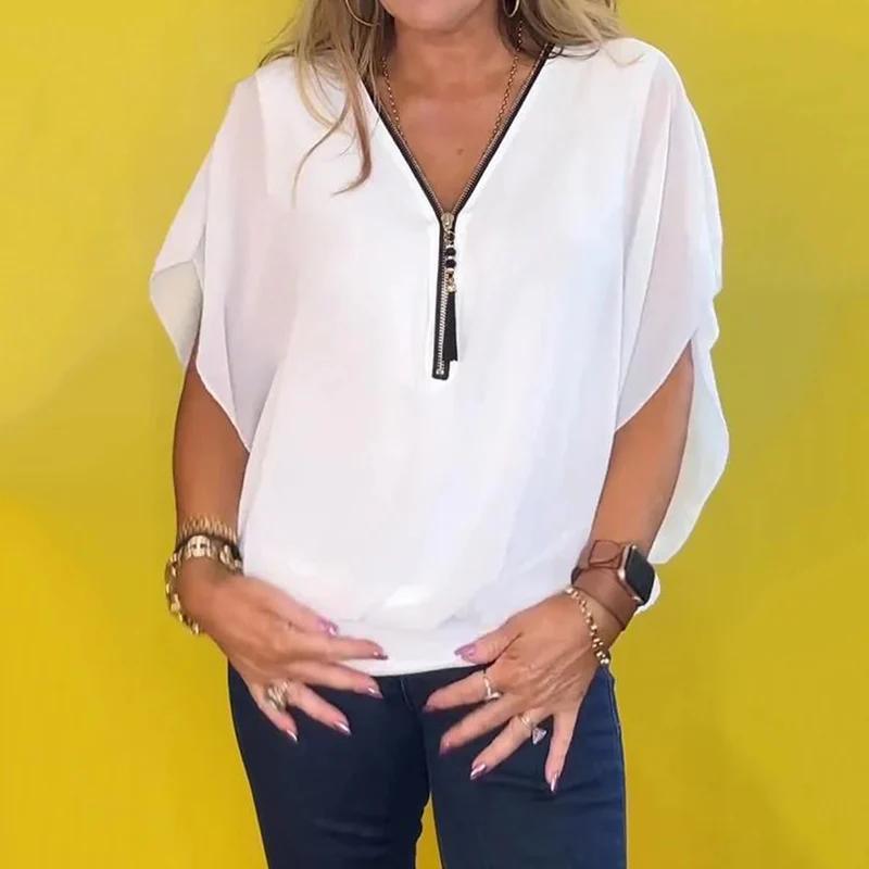 Elegantes camisas casual de gasa.