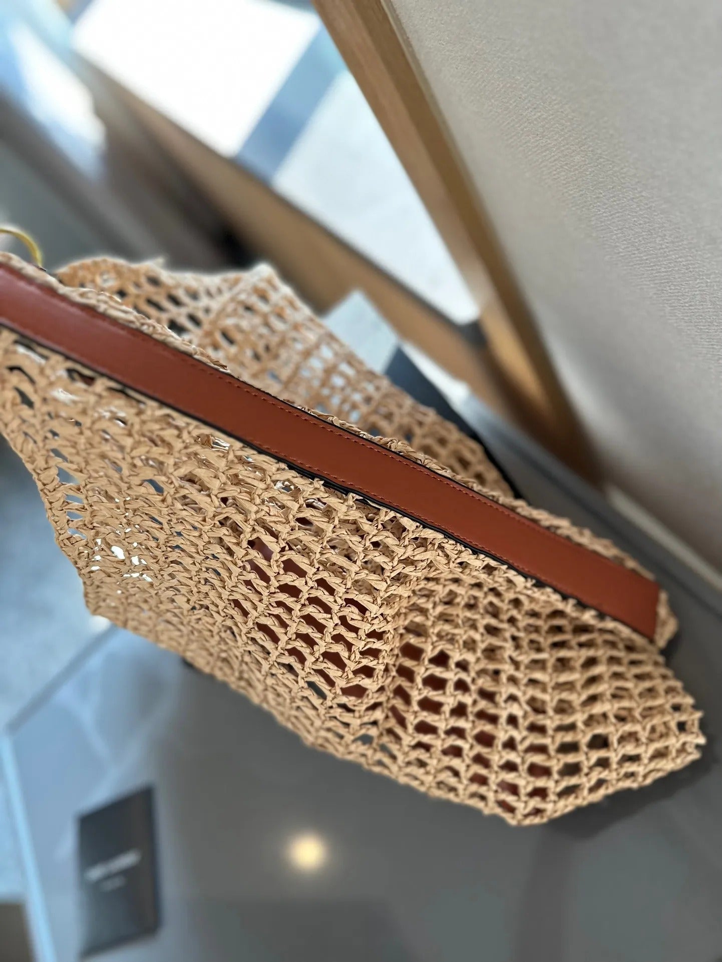 Oxalis raffia bag