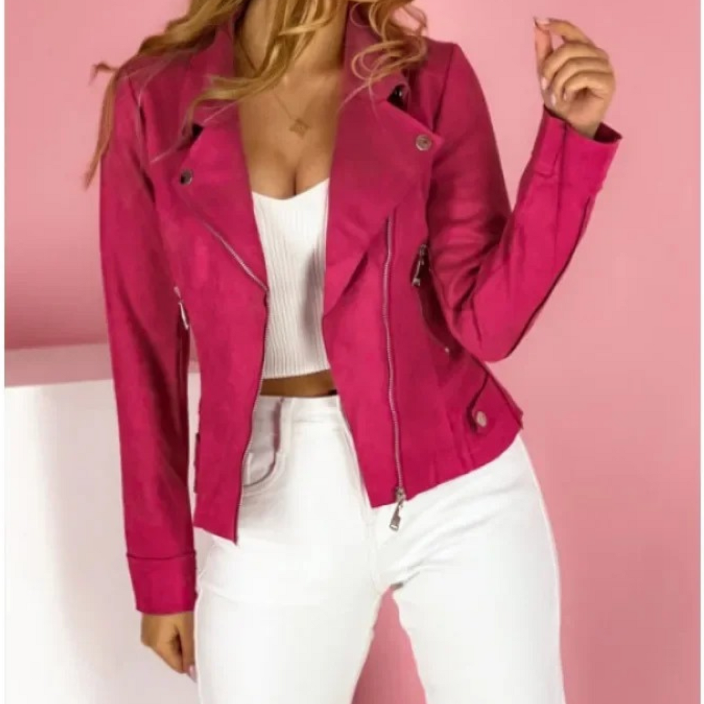 Atrevida chaqueta de cuero y protección contra el frío Tienda Zene