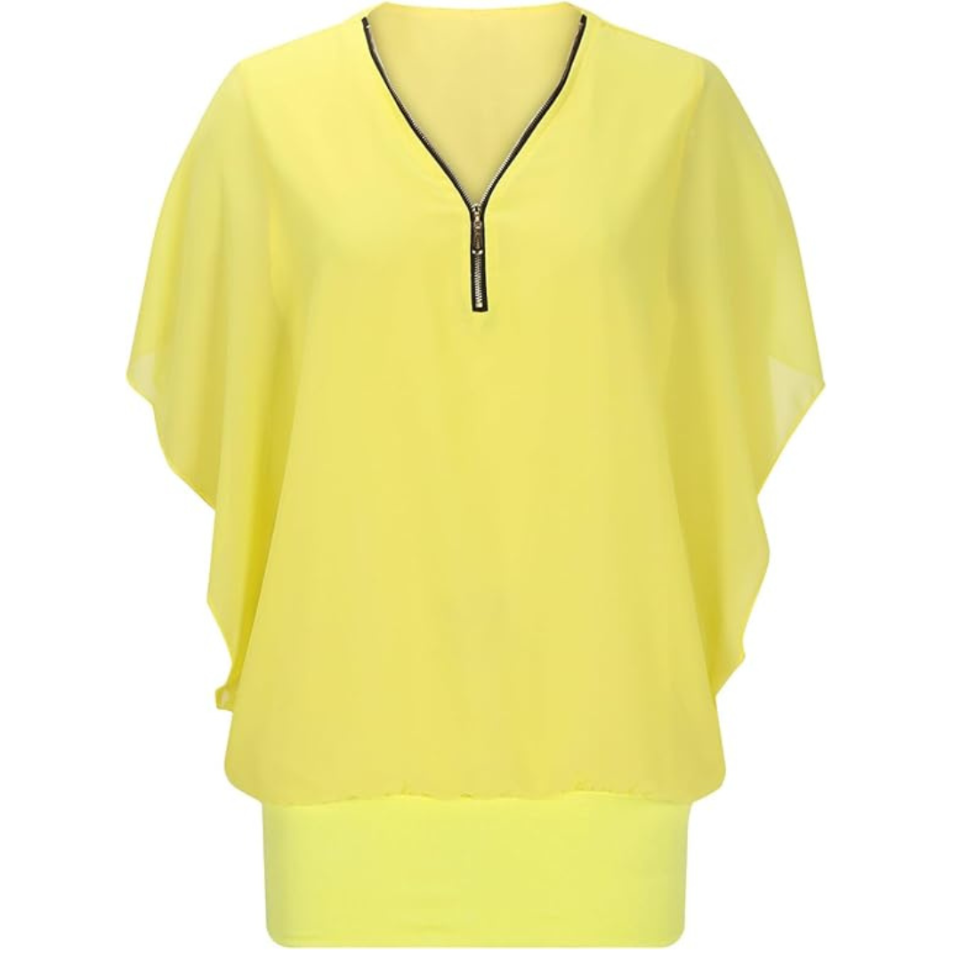 Elegantes camisas casual de gasa.