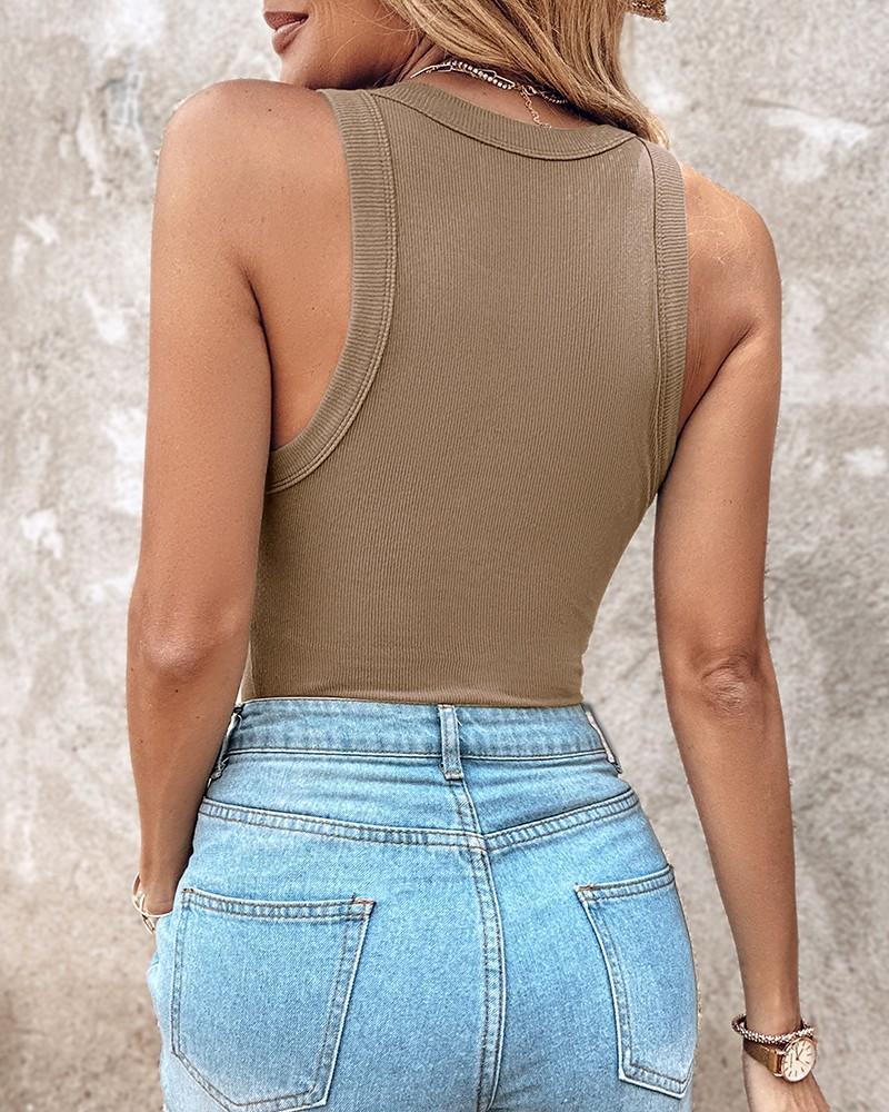 Blusa de cuello redondo con bulto