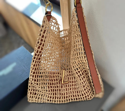 Oxalis raffia bag